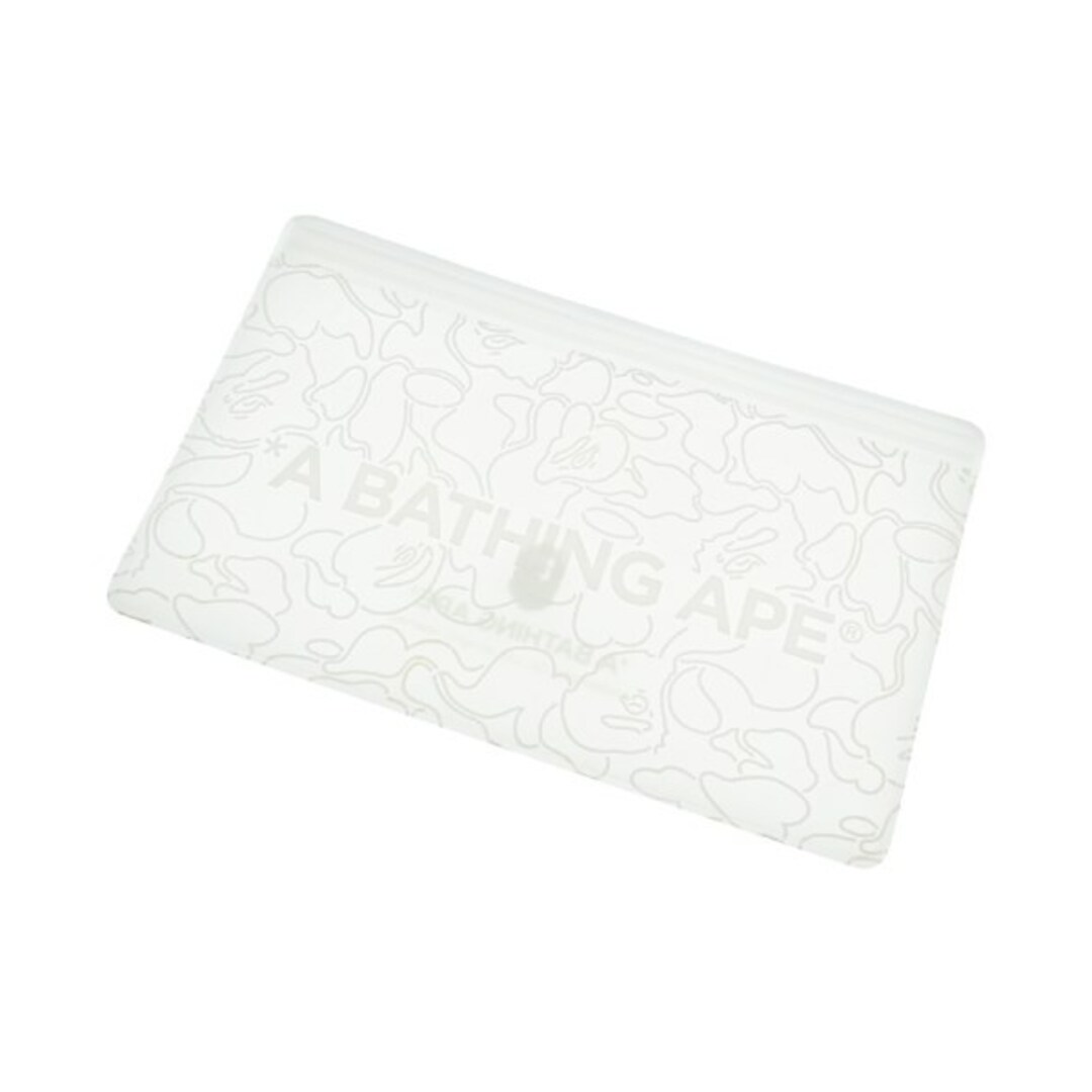 A BATHING APE(アベイシングエイプ)のA BATHING APE アベイシングエイプ 小物類（その他） - 白 【古着】【中古】 メンズのファッション小物(その他)の商品写真