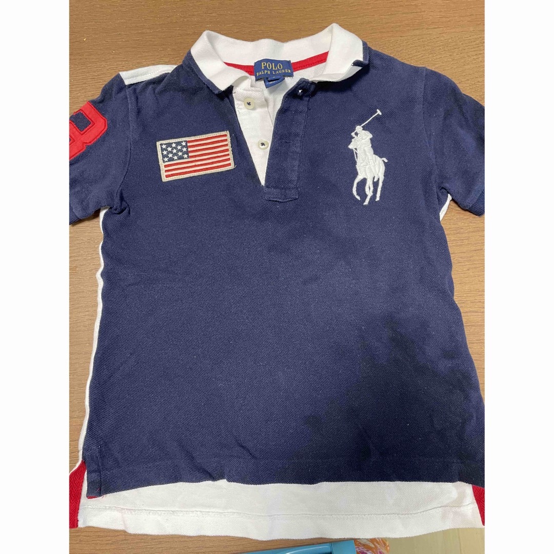 Ralph Lauren(ラルフローレン)のラルフローレン　ポロシャツ110 キッズ/ベビー/マタニティのキッズ服男の子用(90cm~)(Tシャツ/カットソー)の商品写真