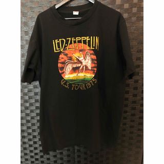 ツェッペリン(ZEPPELIN)の Led Zeppelin US.TOVR1975 Tシャツ レッドツェッペリン(Tシャツ/カットソー(半袖/袖なし))