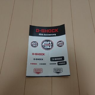 ジーショック(G-SHOCK)の非売品 G-SHOCK ノベルティ ステッカー(ノベルティグッズ)