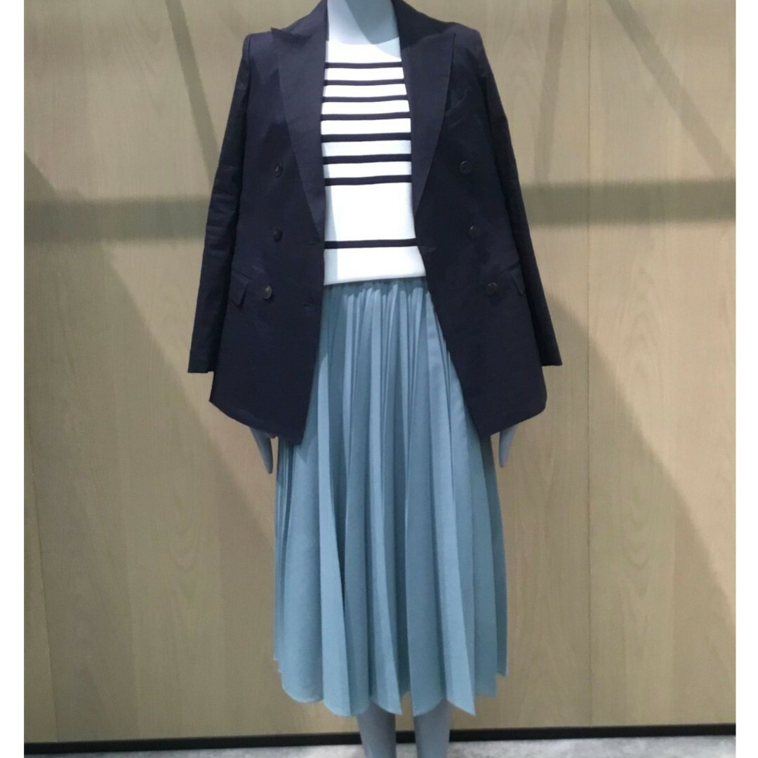 若者の大愛商品 美品 2020 セオリー 変形アコーディオンプリーツ