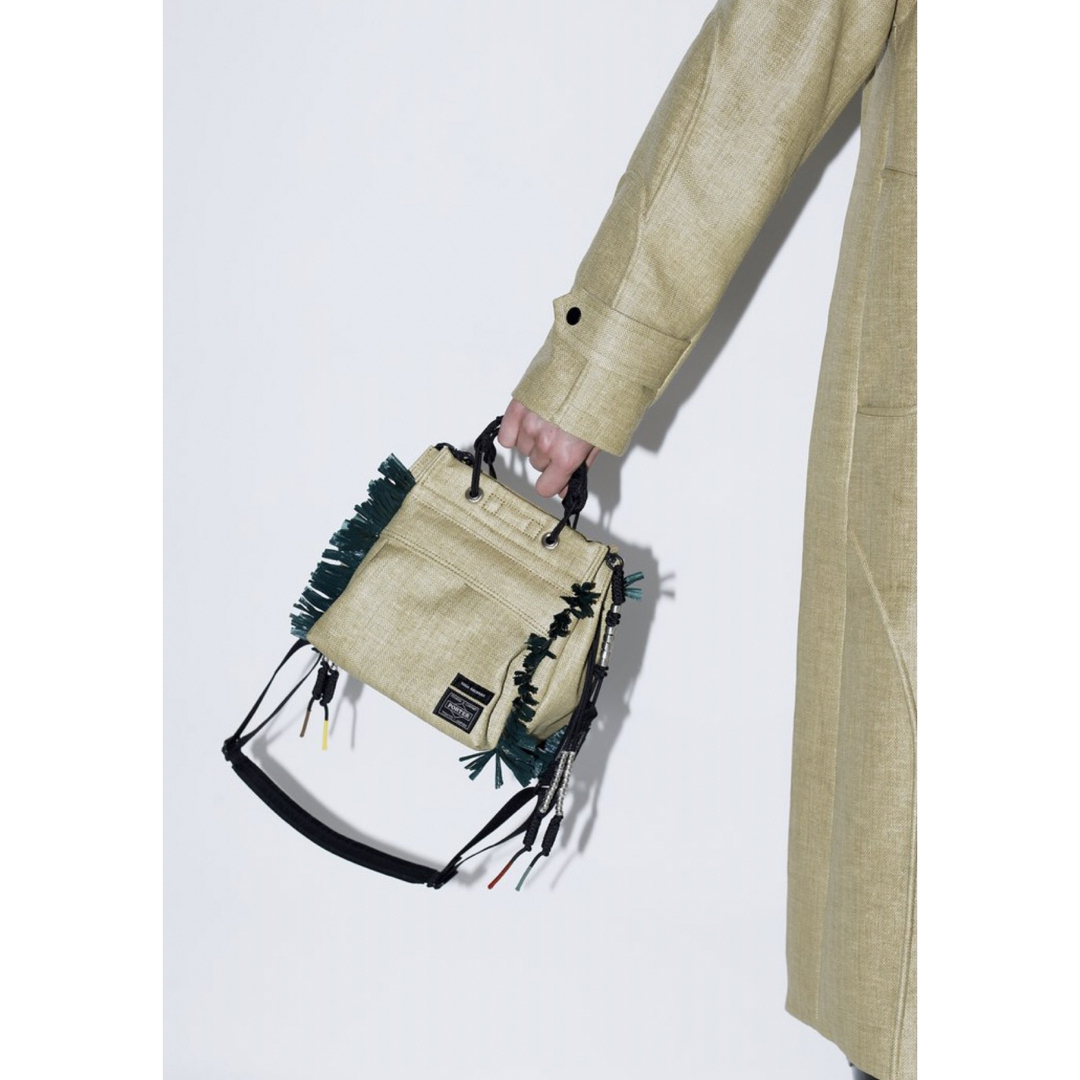 美品 TOGA×PORTER STRING BAG BEIGE