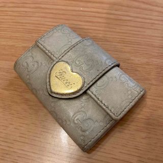 グッチ(Gucci)のGUCCI キーケース　ホワイト(キーケース)