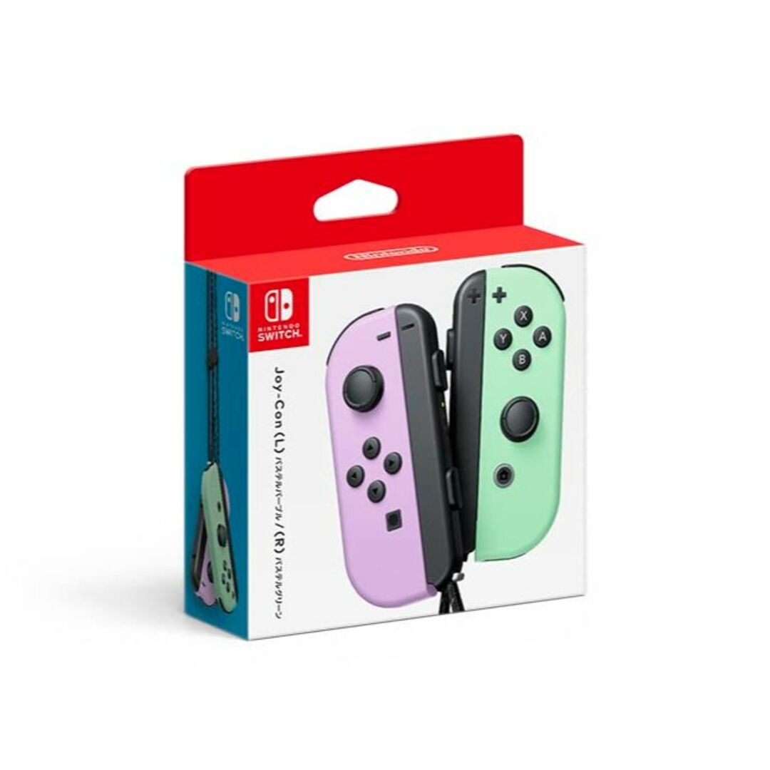 【任天堂純正品】Joy-Con(L) パステルパープル/(R) パステルグリーン