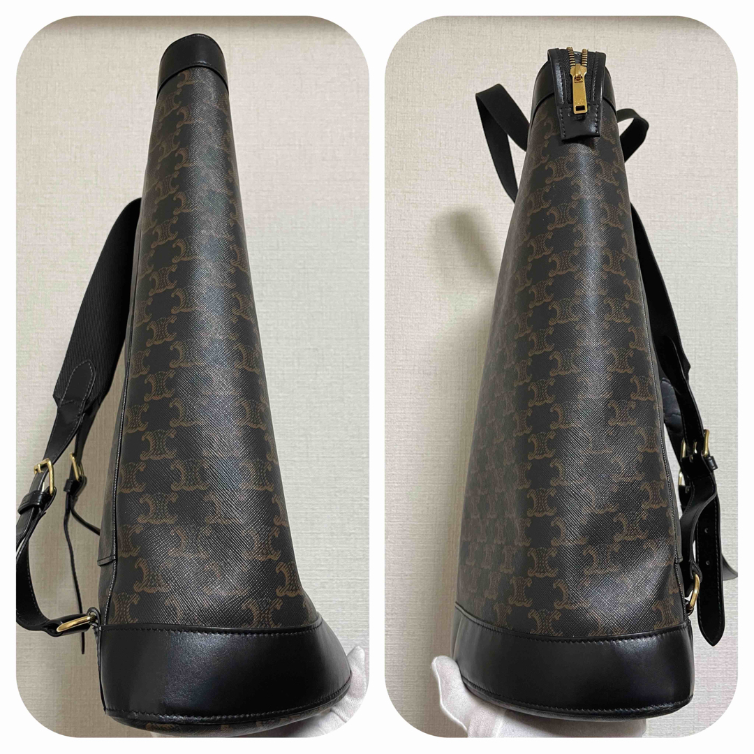 CELINE セリーヌ トリオンフ キャンバス ロゴ バックパック 2WAY