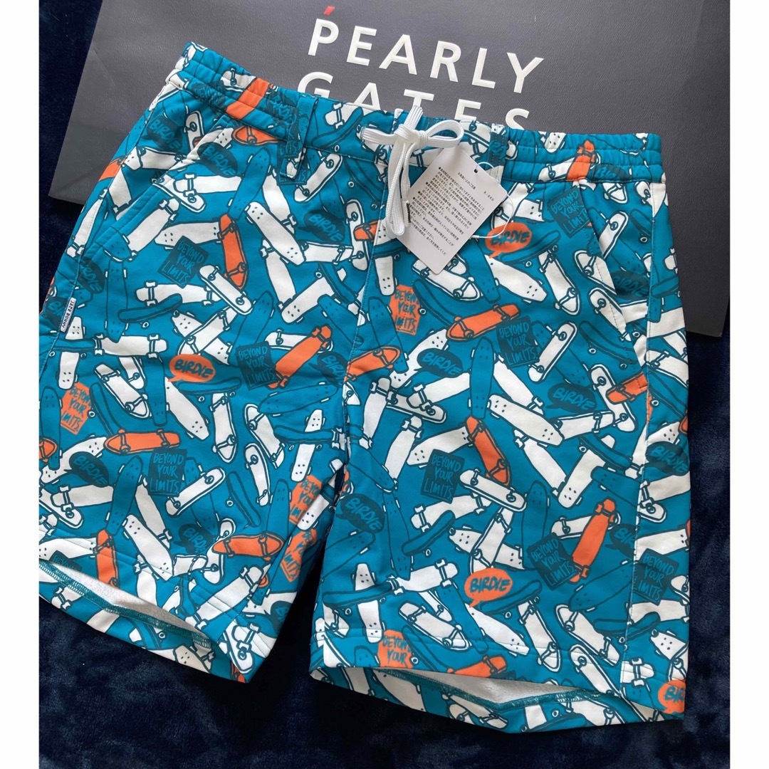 新品 ジャックバニー スケボー総柄 ストレッチショートパンツ(5)サイズ
