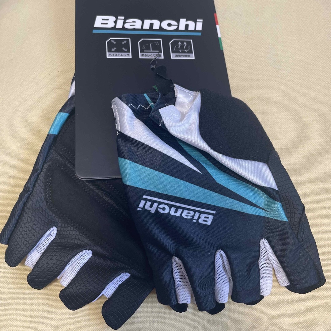 Bianchi(ビアンキ)のビアンキ　サマーグローブ スポーツ/アウトドアの自転車(ウエア)の商品写真