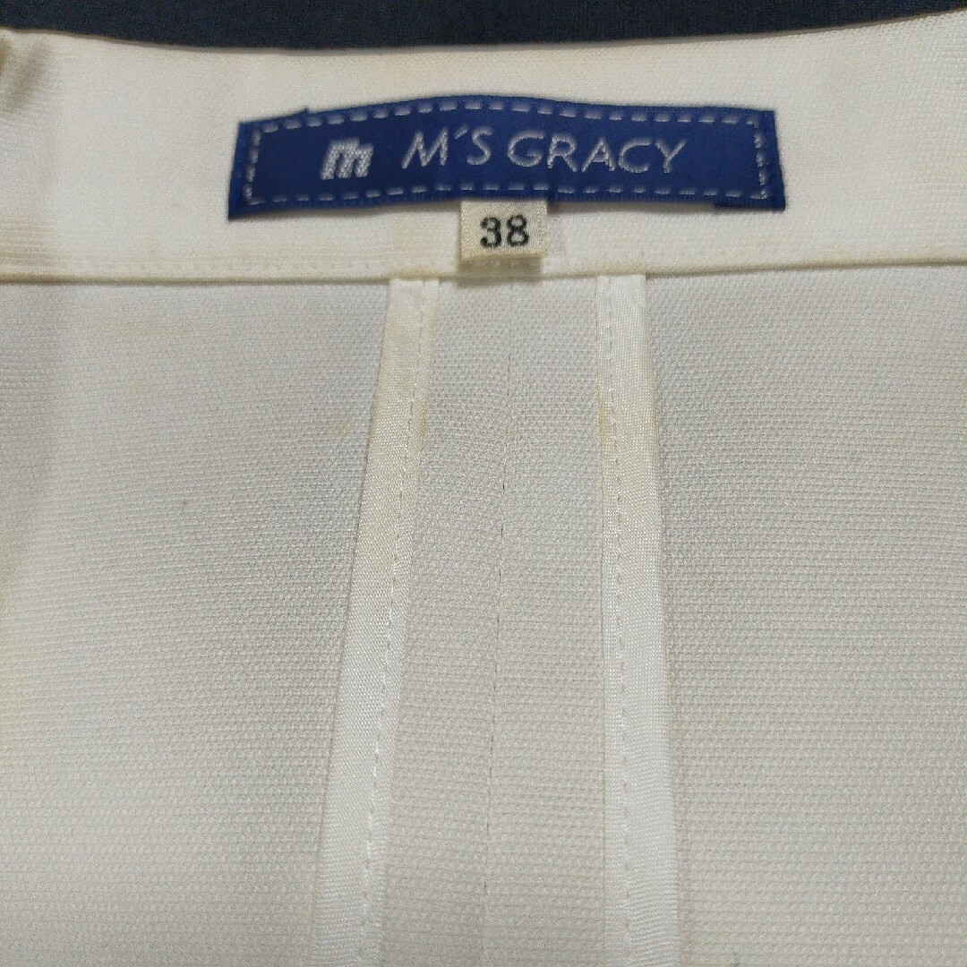 M'S GRACY(エムズグレイシー)のマリン様  エムズ ジャケット  専用出品です。 レディースのジャケット/アウター(テーラードジャケット)の商品写真