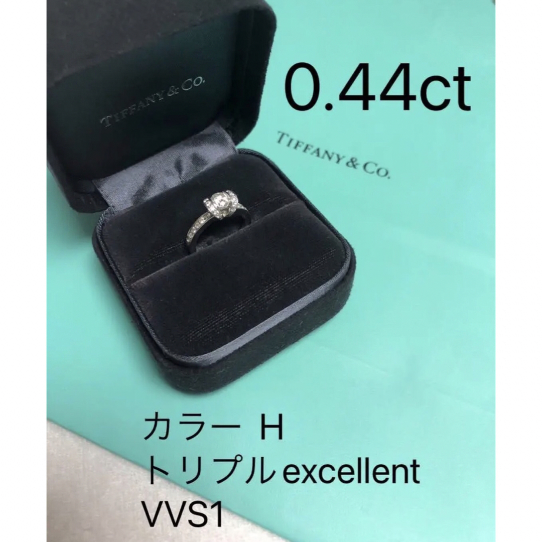 アクセサリーTiffany リボン リング 0.44ct 8サイズ ティファニー