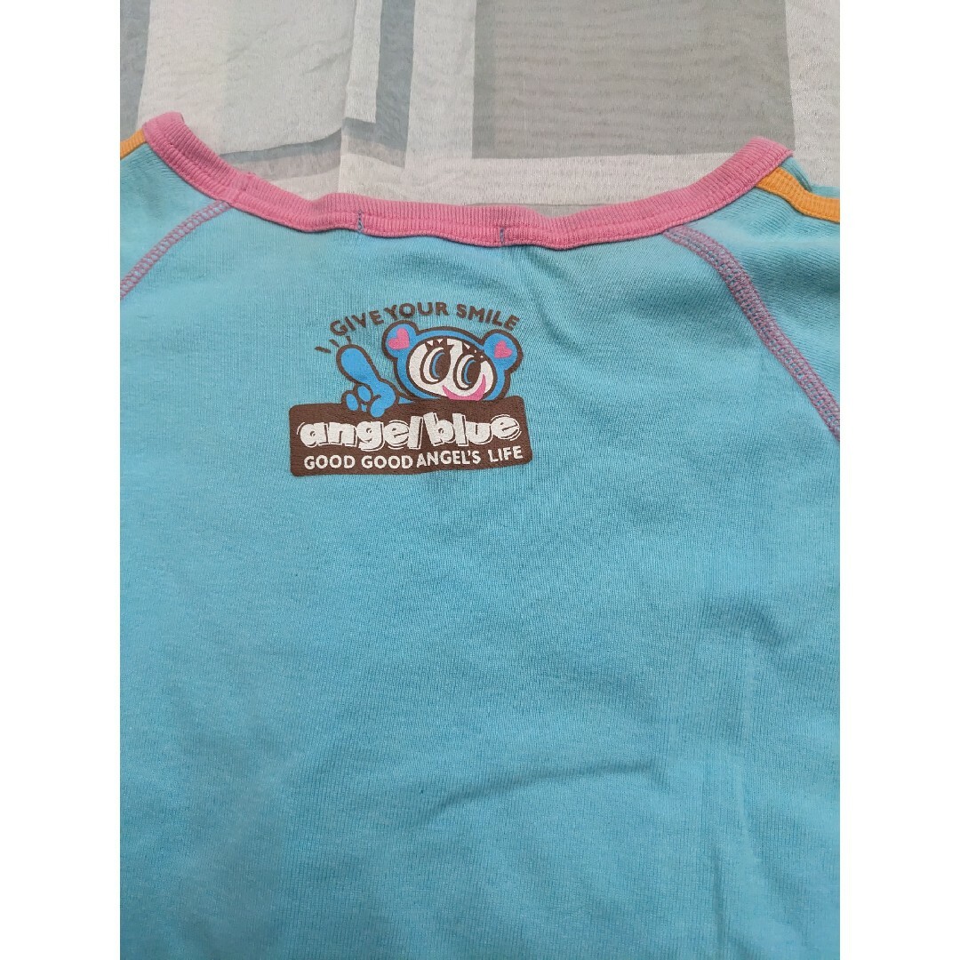 angelblue(エンジェルブルー)のエンジェルブルー　ナカムラクン　水色　長袖Ｔシャツ　Mサイズ キッズ/ベビー/マタニティのキッズ服女の子用(90cm~)(Tシャツ/カットソー)の商品写真