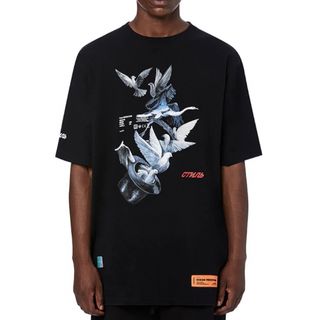 HERON PRESTON - HERON PRESTON ヘロンプレストン カットソー tシャツ ハト acw