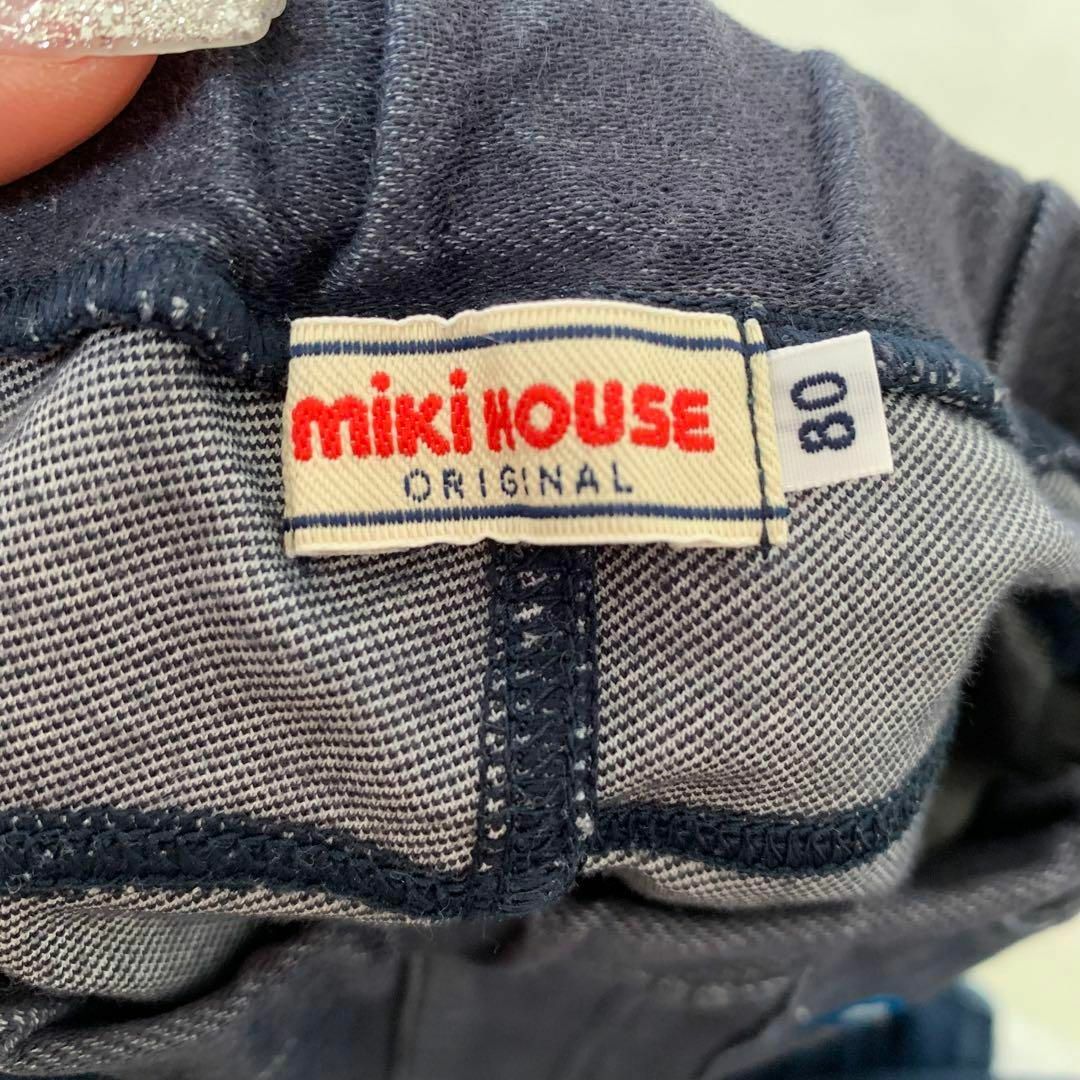 mikihouse(ミキハウス)のミキハウス　mikihouse 車刺繍　パンツ　レギンス　80㎝ その他のその他(その他)の商品写真