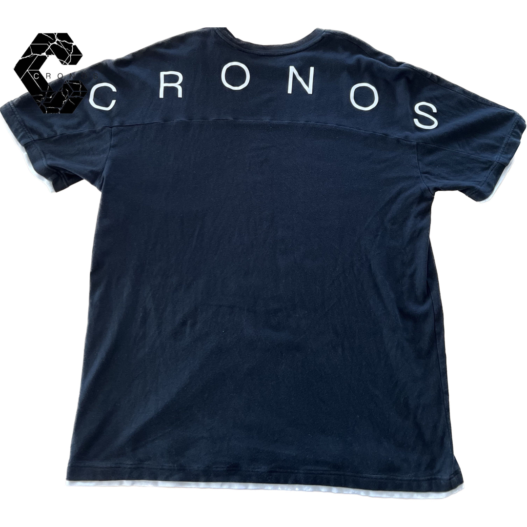 廃盤 CRONOS クロノス Tシャツ L 黒 オーバーサイズ ブラック - T ...