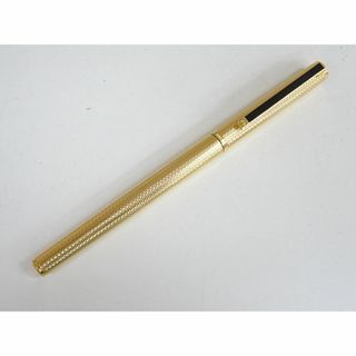 ダンヒル(Dunhill)のK横003/ ダンヒル 万年筆 ペン先 14K 刻印 ゴールドカラー 箱付(日用品/生活雑貨)