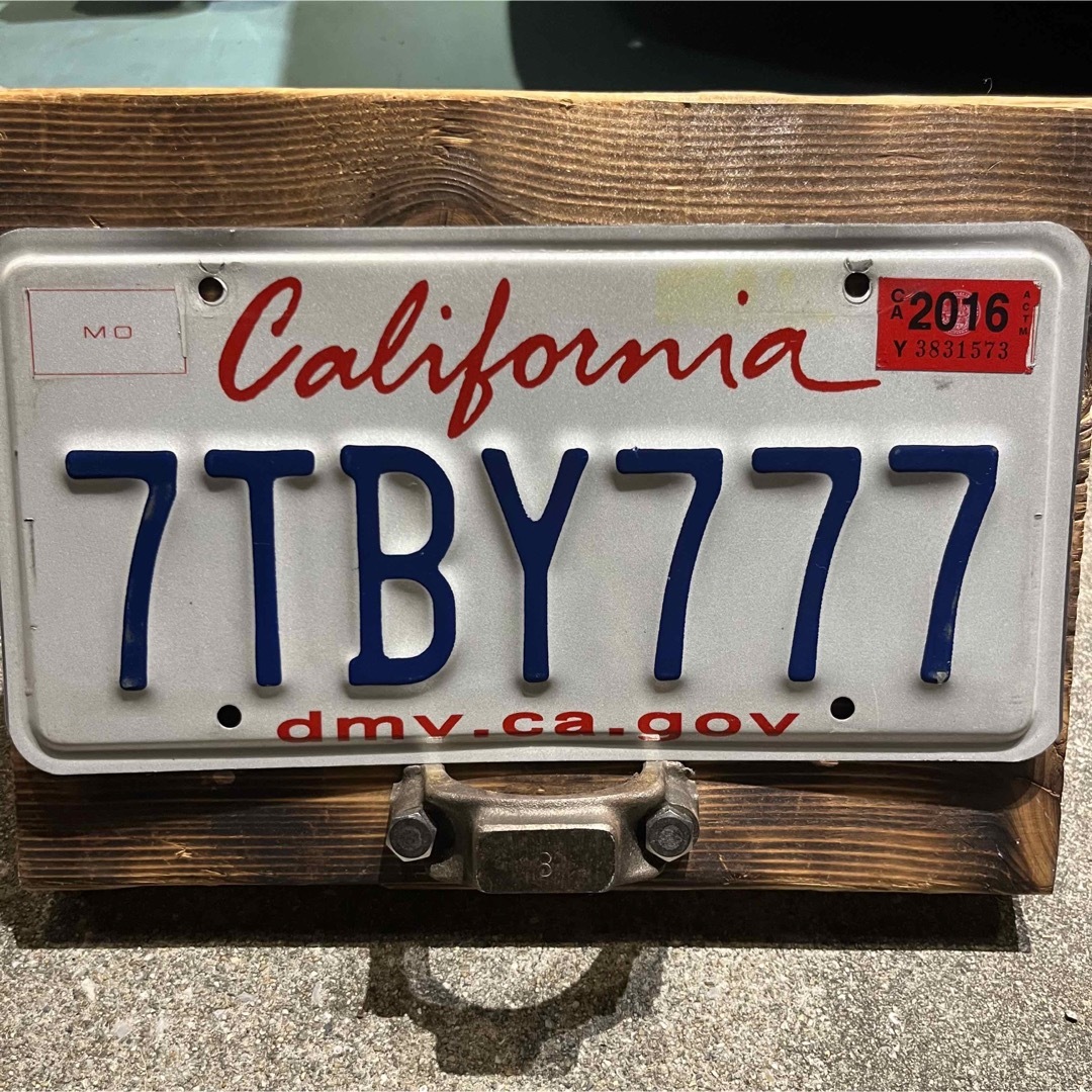Chevrolet - 激レア777 アメリカカリフォルニアナンバープレート Chevrolet - 激レア777 アメリカカリフォルニアナンバープレート