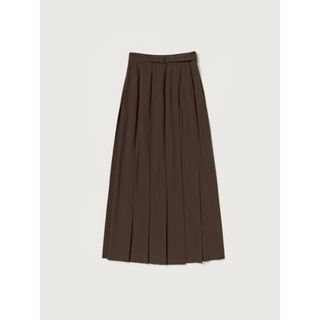 オーラリー(AURALEE)のAURALEE オーラリー STRIPE PLEATED SKIRT(ロングスカート)