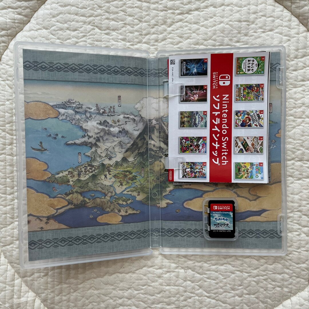 Nintendo Switch(ニンテンドースイッチ)のPokemon LEGENDS アルセウス Switch ポケモンカード付き エンタメ/ホビーのゲームソフト/ゲーム機本体(家庭用ゲームソフト)の商品写真