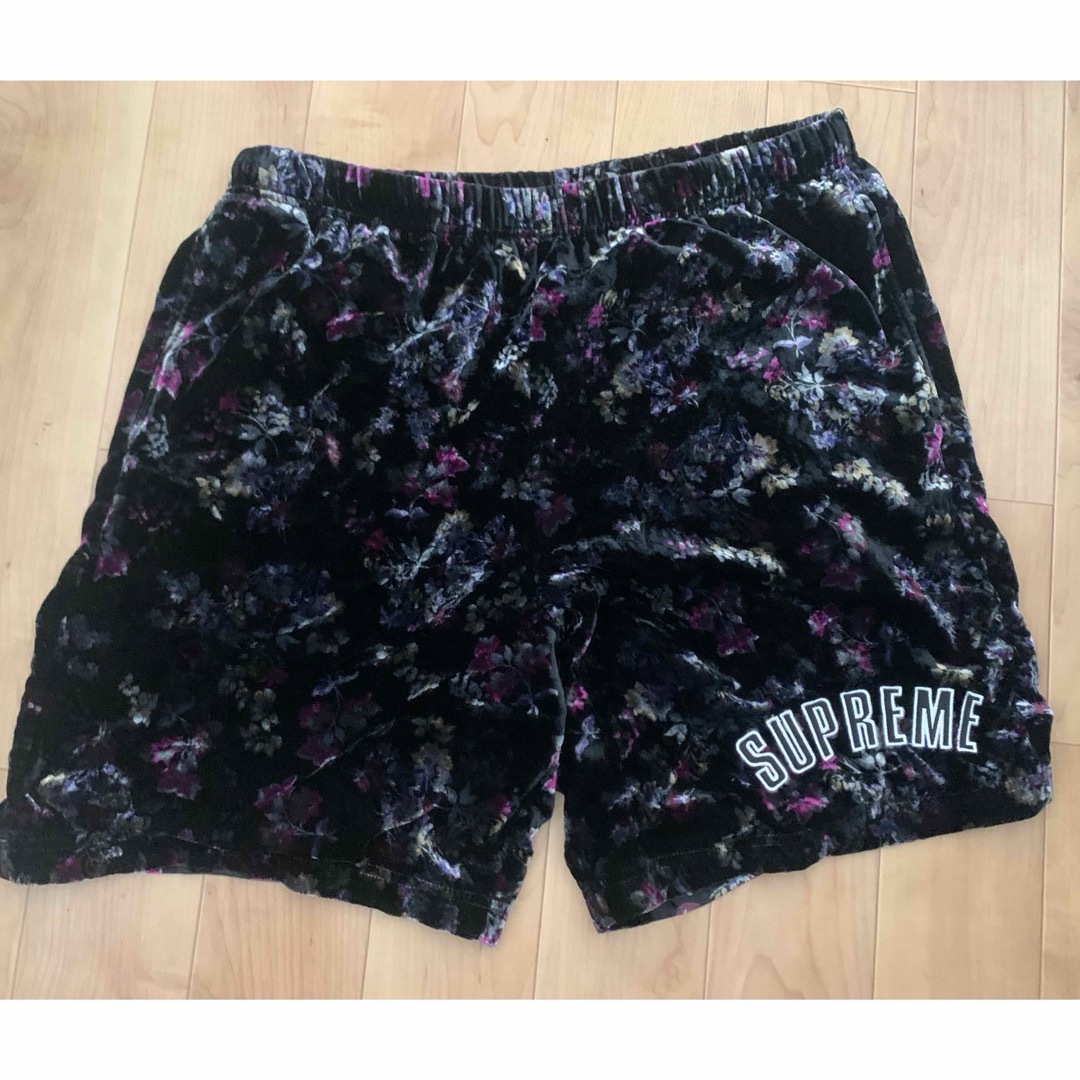 Supreme Floral Velour Short m