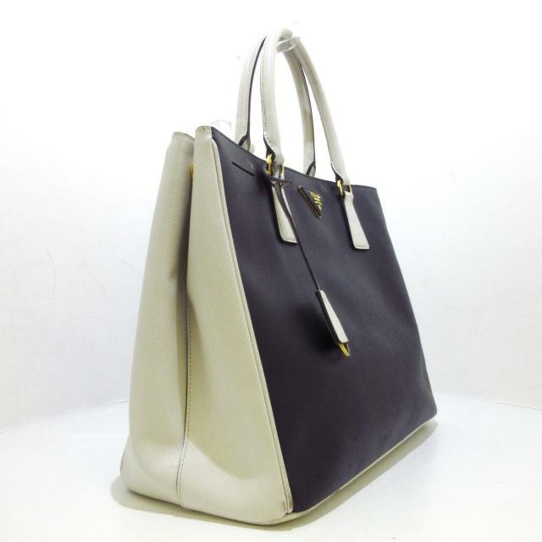 PRADA - プラダ トートバッグ - 黒×白 バイカラーの通販 by ブラン