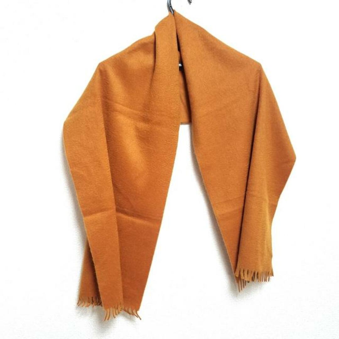 Hermes - エルメス マフラー - オレンジ カシミヤの通販 by ブラン