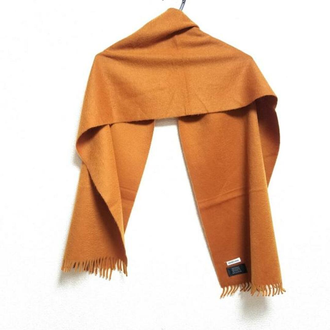 Hermes - エルメス マフラー - オレンジ カシミヤの通販 by ブラン