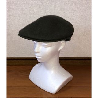 カンゴール(KANGOL)のM 新品 KANGOL WOOL 504 ハンチングキャップ ベレー帽 グリーン(ハンチング/ベレー帽)