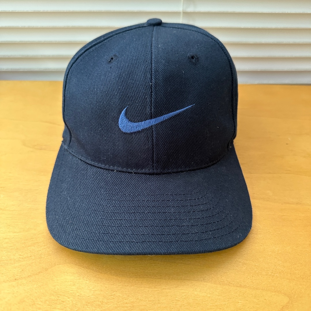 NIKE - '90s NIKE 銀タグ cap / navy×blueの通販 by ☆ra's shop NIKE - '90s NIKE 銀タグ cap / navy×blueの通販 by ☆ra's shop