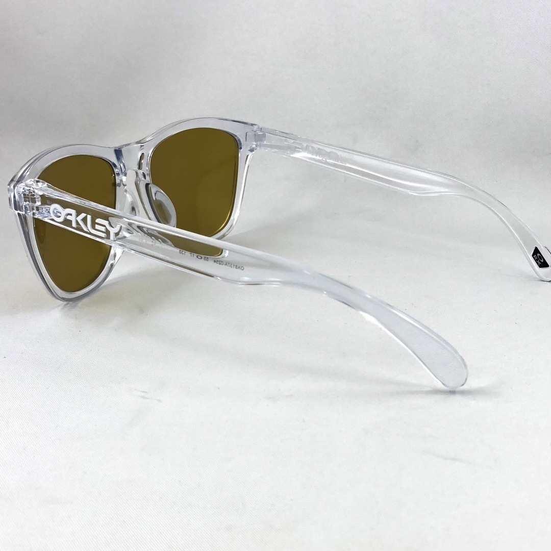 安心発送】 オークリーox8137-02偏光イエローサングラスFrogskins