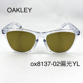 オークリー(Oakley)のオークリーox8137-02偏光イエローサングラスFrogskins(サングラス/メガネ)