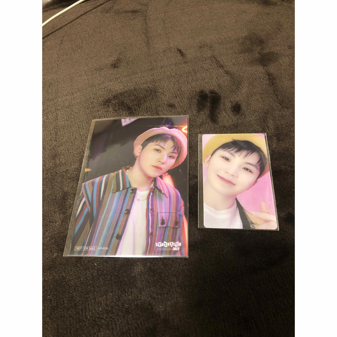 SEVENTEEN museum woozi トレカ エンタメ/ホビーのタレントグッズ(アイドルグッズ)の商品写真