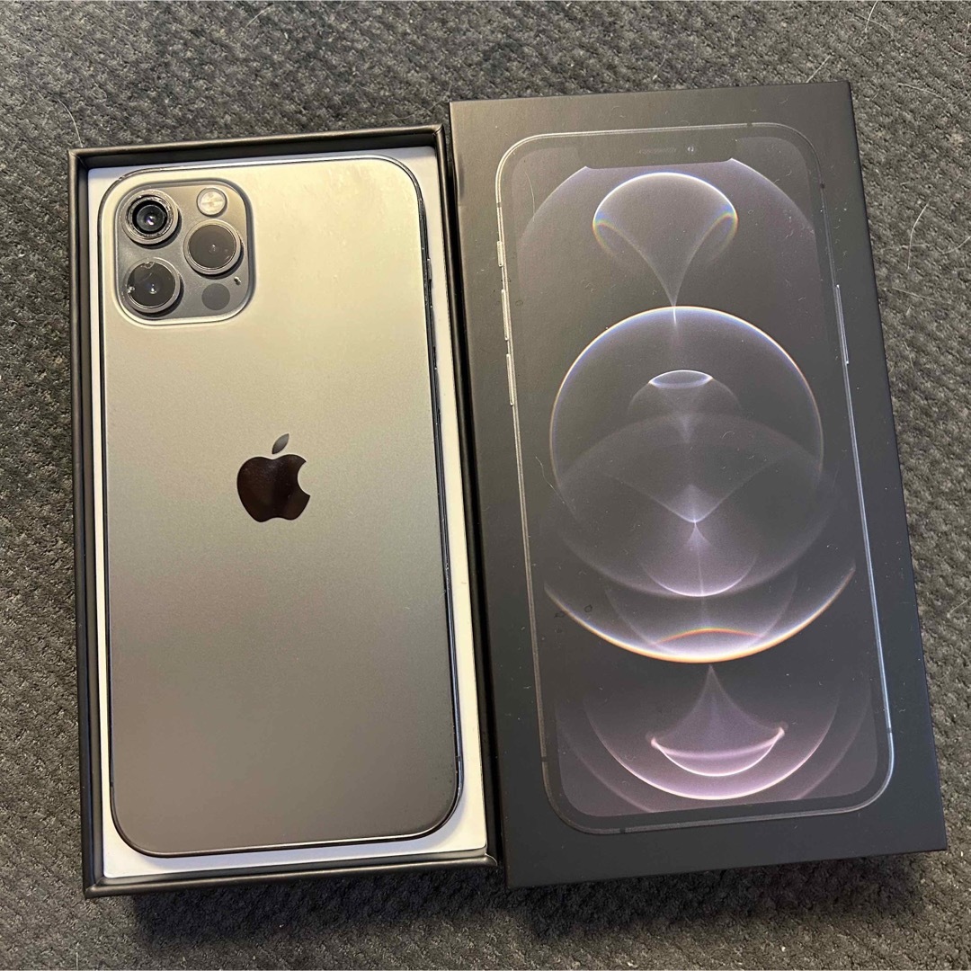 iPhone - iPhone 12 pro グラファイト 256 GB SIMフリー ジャンクの