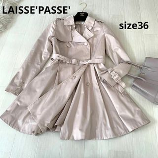 レッセパッセ(LAISSE PASSE)のレッセパッセ　コート　スプリングコート　トレンチコート　36(トレンチコート)