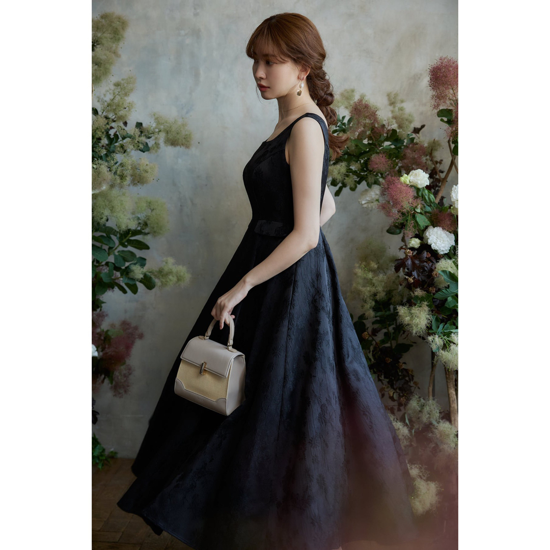 【新品】Classic Floral Jacquard Dress