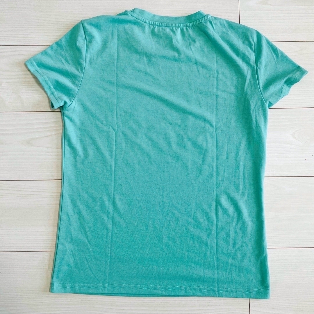 SHEIN  LUNE  トロピカル＆レターグラフィック  Tシャツ　M メンズのトップス(Tシャツ/カットソー(半袖/袖なし))の商品写真