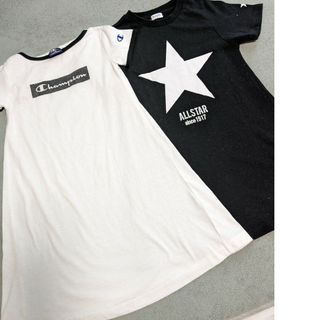 コンバース(CONVERSE)のワンピース　コンバース　チャンピョン　半袖　110 120 まとめ売り(ワンピース)