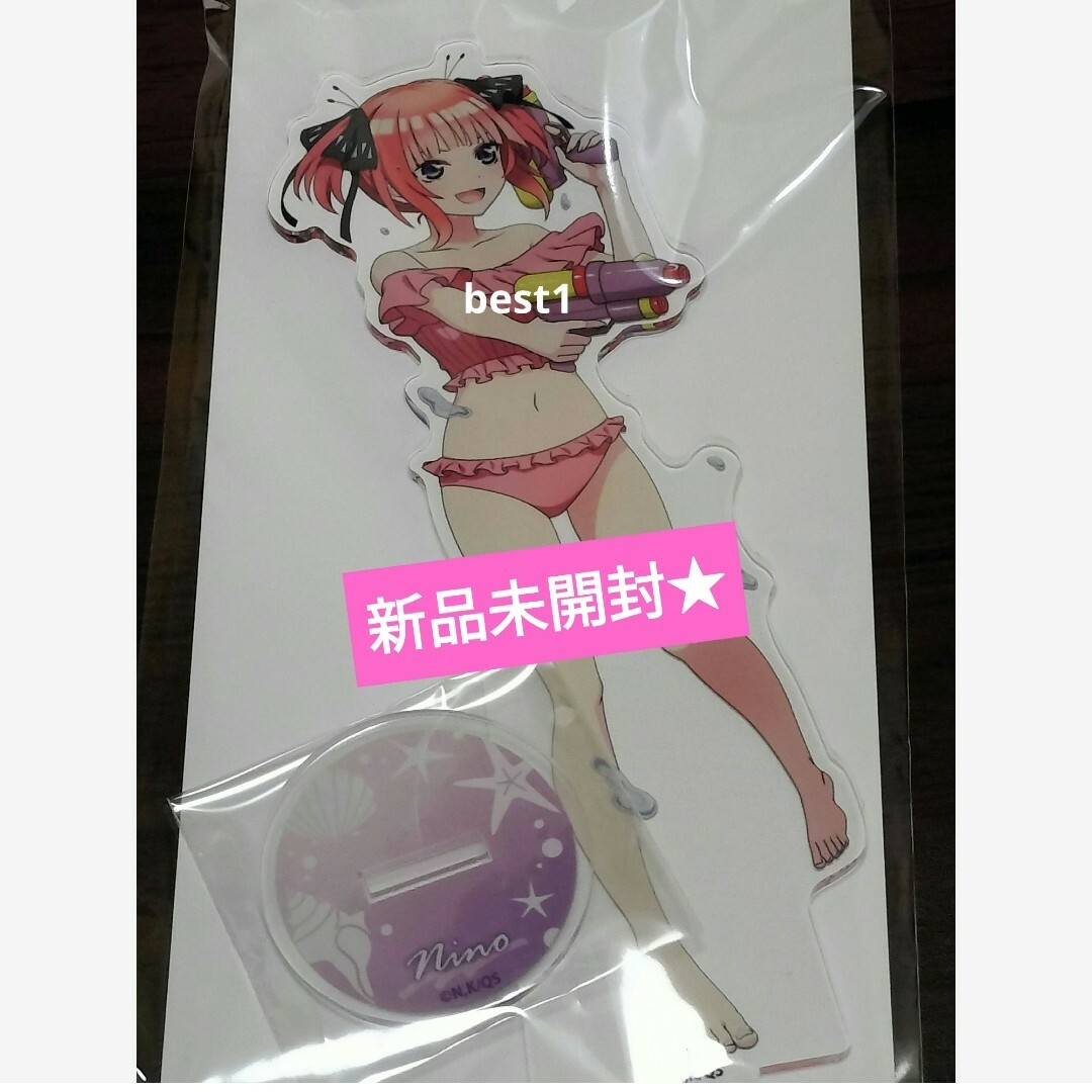 五等分の花嫁 ∽ × カラオケまねきねこ アクリルスタンド 水着 五等分の花嫁 ∽ × カラオケまねきねこ アクリルスタンド 水着