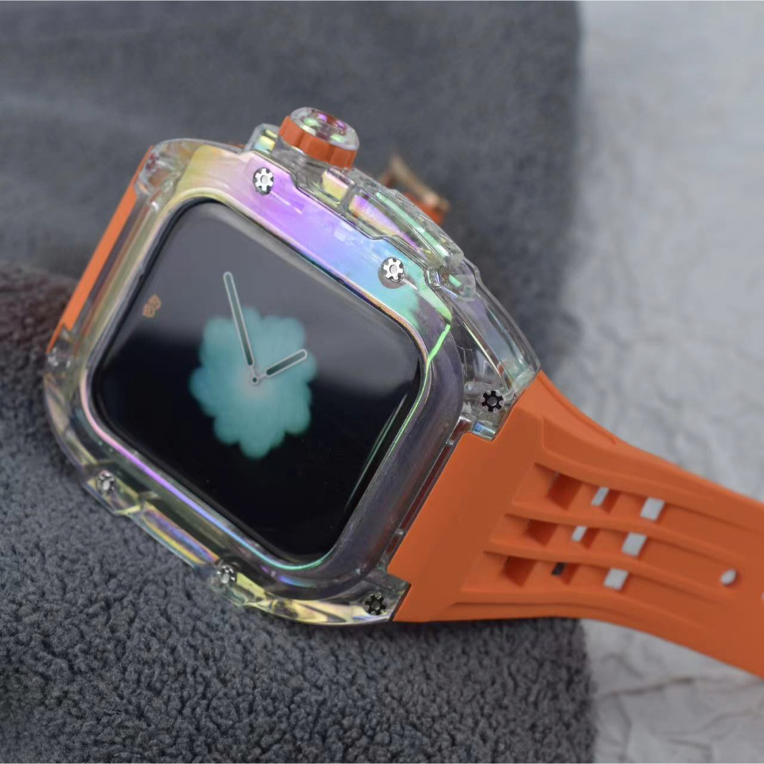 Apple Watch Series8 7 6 5 4 SE用バンド カスタム正常に使用していただけます防水