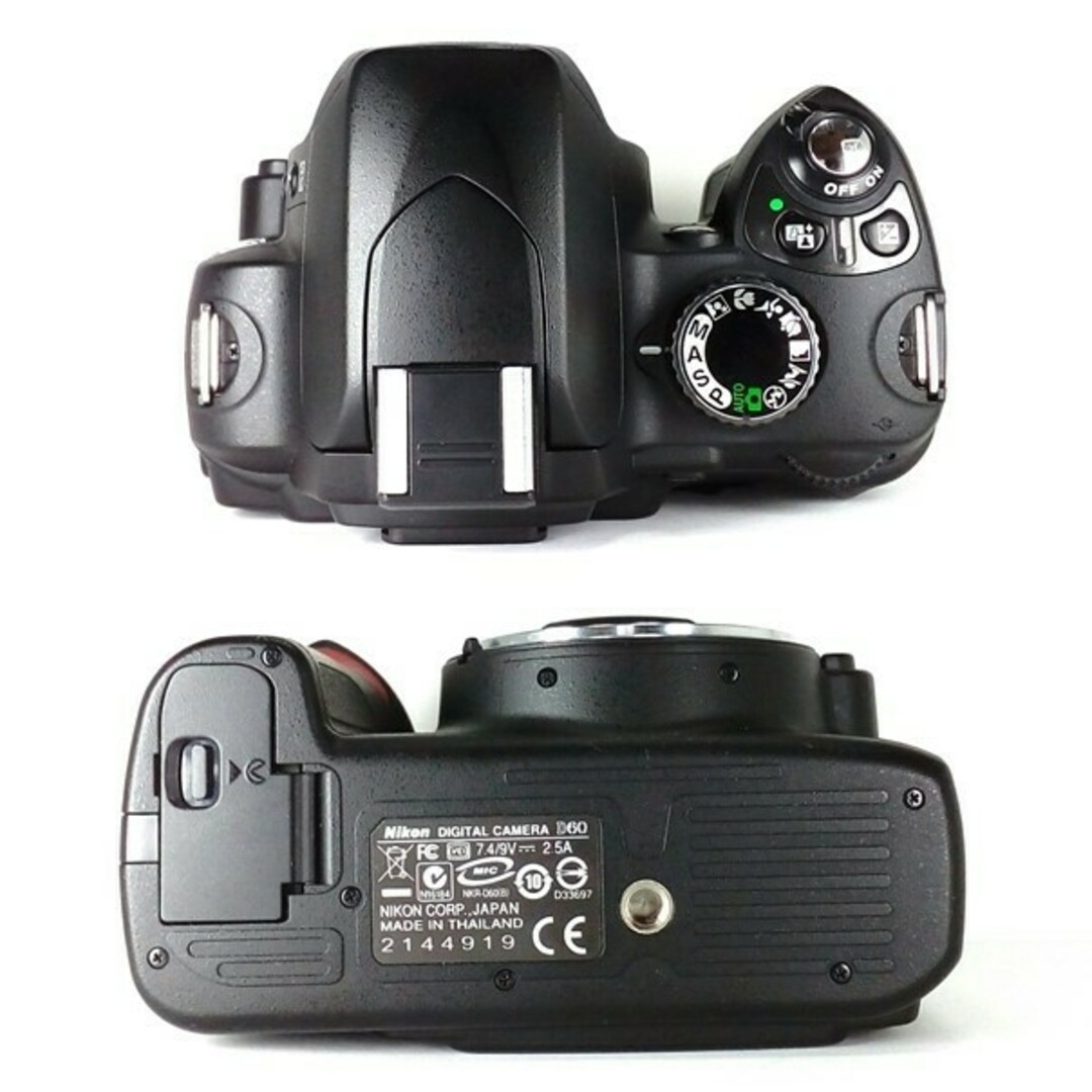 完動美品 Nikon D60 ボディー☆色鮮やかなCCDセンサー搭載機！ 7