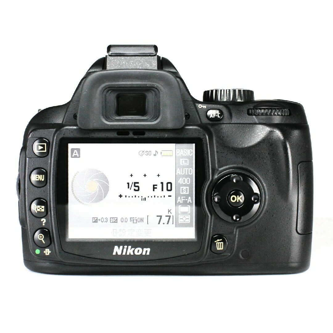 Nikon 完動美品 Nikon D60 ボディー☆色鮮やかなCCDセンサー搭載機！の通販 by Nozomi store ｜ニコンならラクマ
