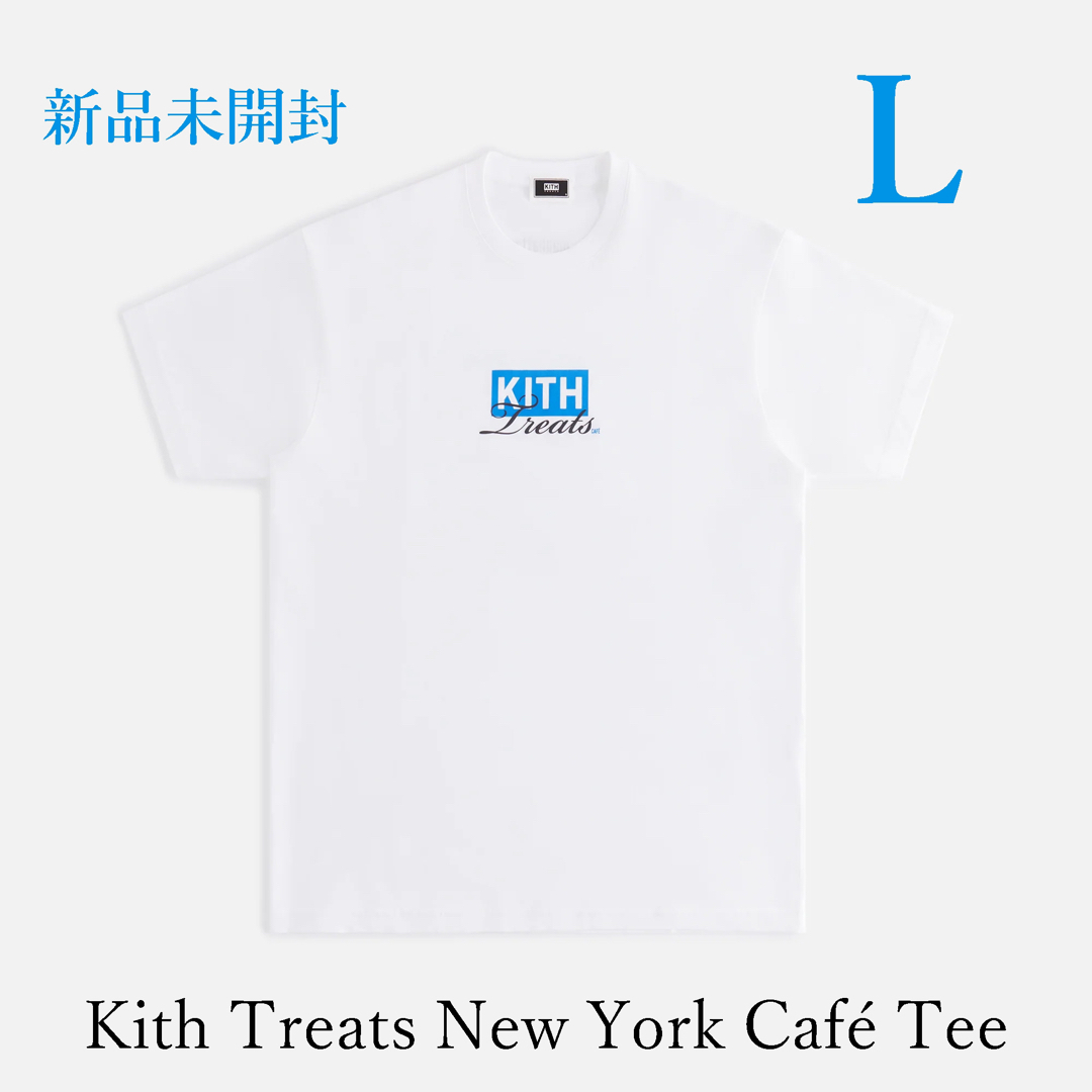 Kith Treats New York Café Tee キス ボックスロゴ-