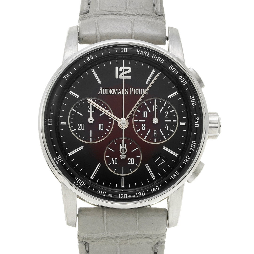 AUDEMARS PIGUET(オーデマピゲ)の中古 オーデマ ピゲ AUDEMARS PIGUET 26393BC.OO.A068CR.01 スモークバーガンディラッカー メンズ 腕時計 メンズの時計(腕時計(アナログ))の商品写真