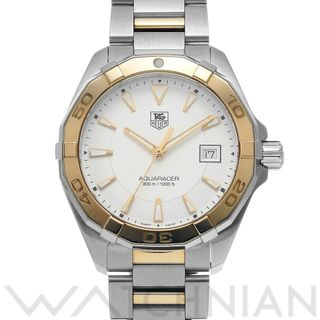 タグホイヤー(TAG Heuer)の中古 タグ ホイヤー TAG HEUER WAY1151.BD0912 アイボリー メンズ 腕時計(腕時計(アナログ))