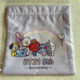 ビーティーイシビル(BT21)のBT21 巾着　5th(キャラクターグッズ)