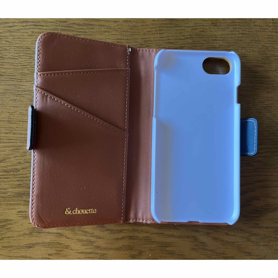 & chouette(アンドシュエット)の&chouette アンドシュエットiPhone 手帳型 ケース　スマホケース スマホ/家電/カメラのスマホアクセサリー(iPhoneケース)の商品写真