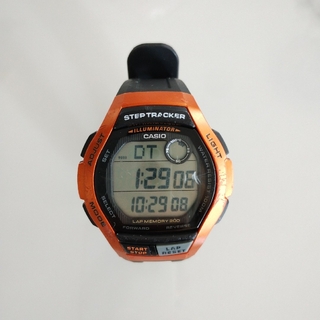 カシオ(CASIO)のCASIO　ステップトラッカー(腕時計(デジタル))
