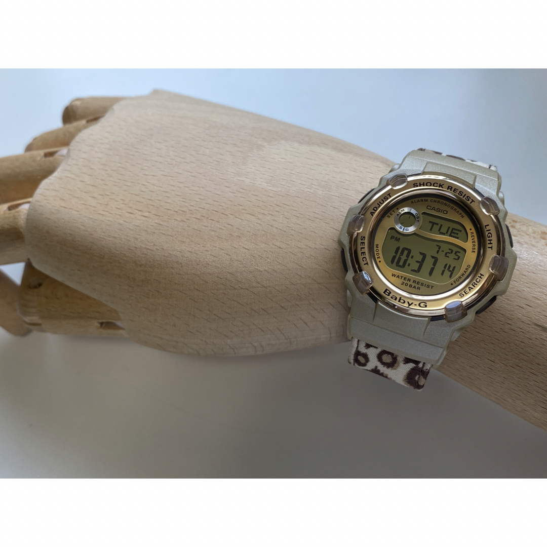 Baby-G - baby-G-SHOCK/BG-3000V/レオパード/ヒョウ柄/ゴールド/美品の Baby-G - baby-G-SHOCK/BG-3000V/レオパード/ヒョウ柄/ゴールド/美品の
