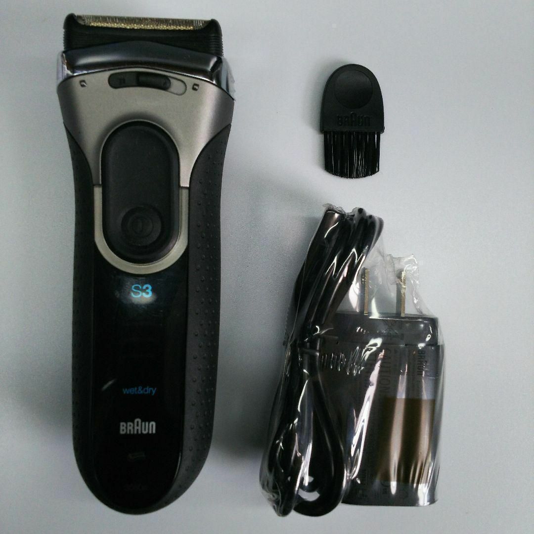 BRAUN 3080S-S（本体＋電源コード＋ブラシ） 未使用品