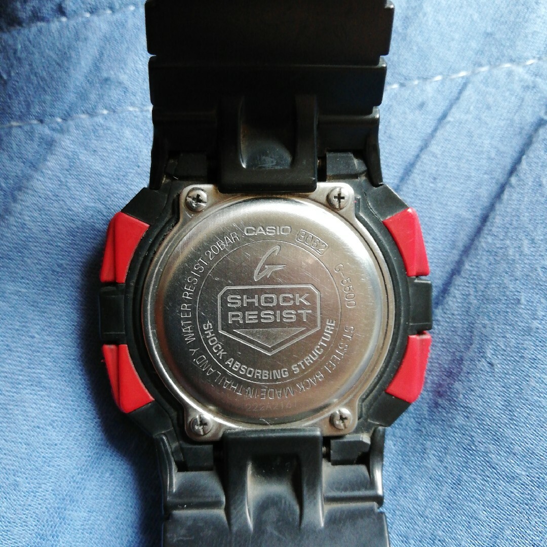 CASIO カシオ　G-SHOCK Gショック　G5500 タフソーラー