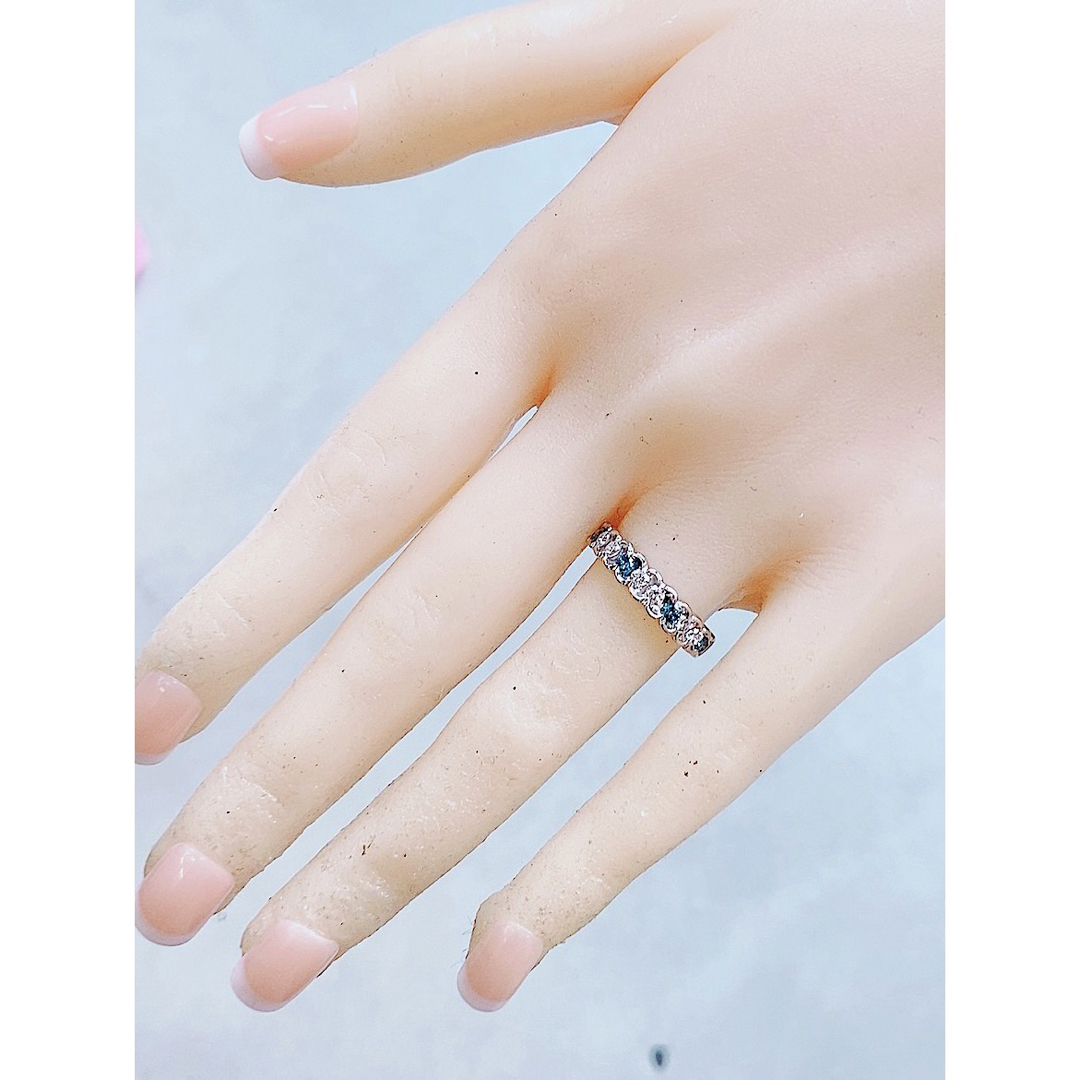 ☆0.30ct☆✨ダイヤモンド 0.20ctカラーダイヤプラチナリング 指輪-