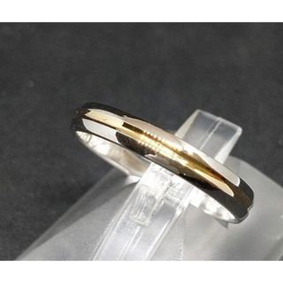 pt900 k18  17号　リング　指輪　美品　箱無し　ネコポス(リング(指輪))